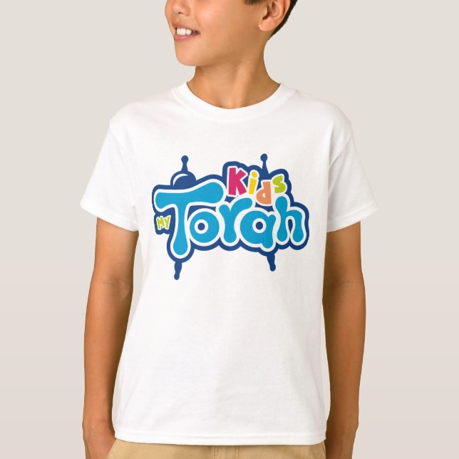 T-shirt pour enfants avec design Kids n Torah (Front)