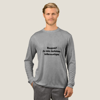 T-Shirt pour l'Acheteur informatique Tri-Blend Shirt