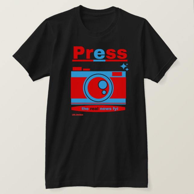 t-shirt   "PRESS" (Design Front)
