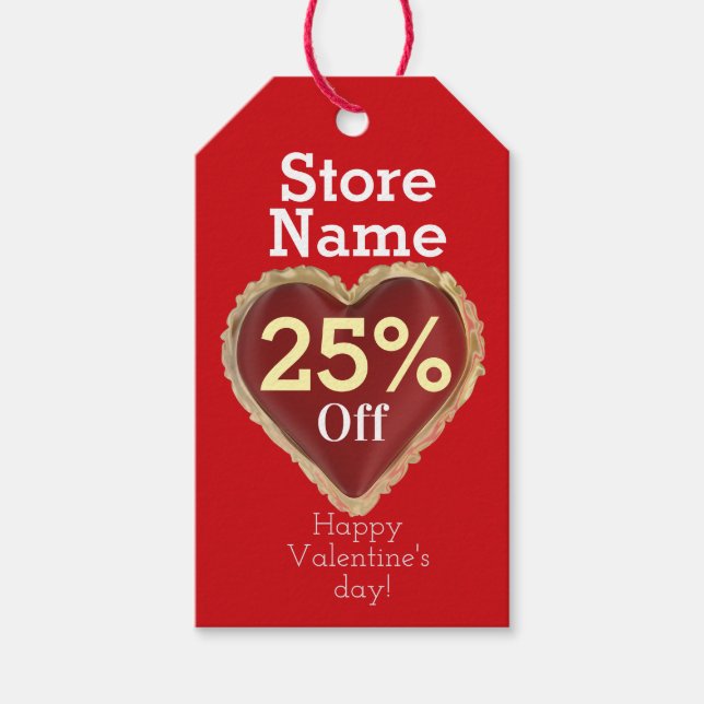 T shirt price  gift tags (Front)