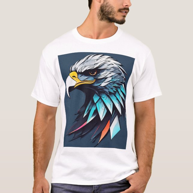 T-Shirt Printed Eagle  (Front)