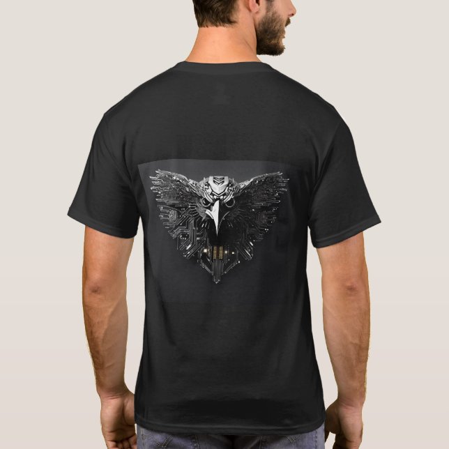 T-Shirt printed eagle (Back)
