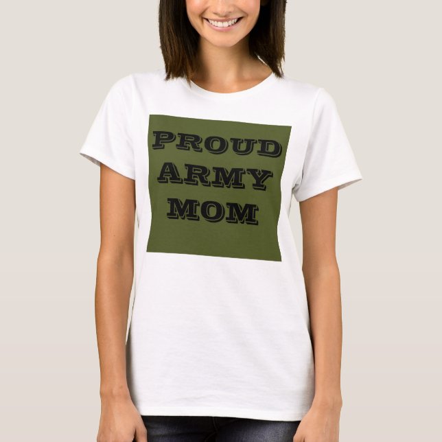 T-Shirt Proud Army Mum (Front)