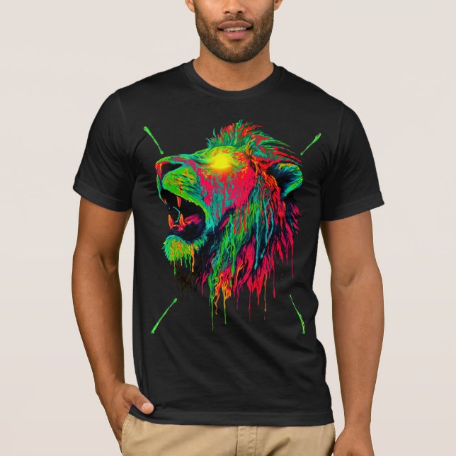 T-Shirt Rebel Lion  (Front)