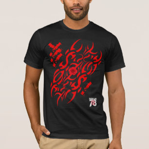 T-Shirt Rebellion78 Rose's tribal