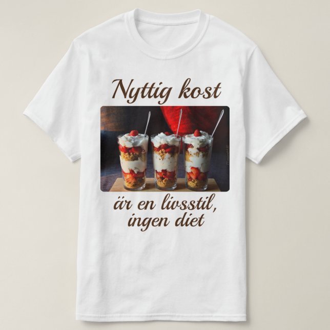 T-shirt — Recent diet (Design Front)