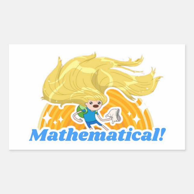T-Shirt Rectangular Sticker (Front)