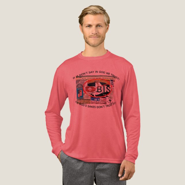 T-Shirt Revelation 13:17 Tri-Blend Shirt (Full Front)