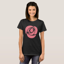 T-shirt  Rose front Diversity Statement back