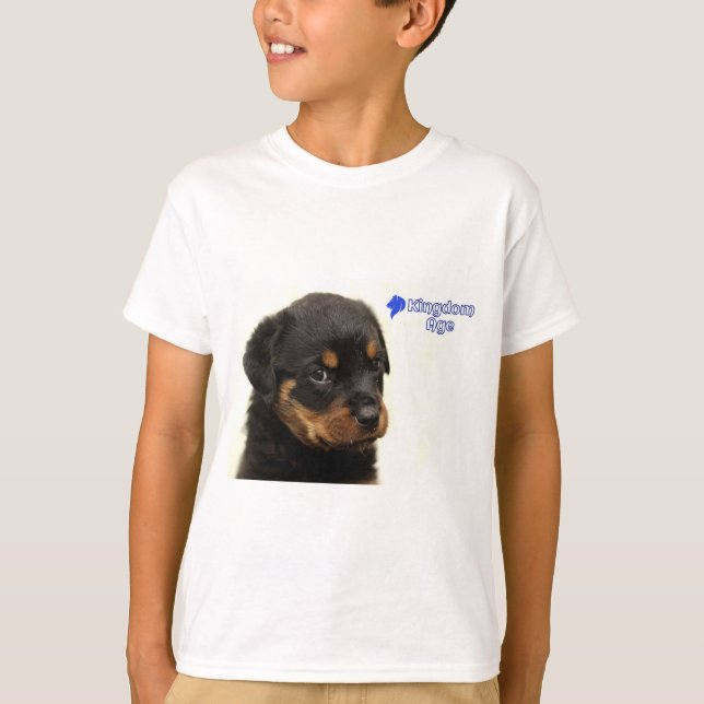 T-Shirt, Rottweiler, Puppies, Christian T-Shirt (Front)