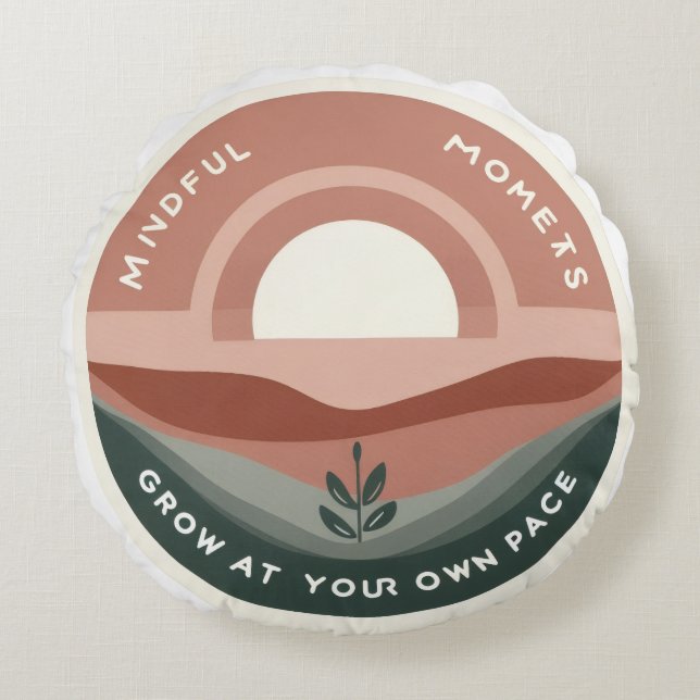 T-Shirt Round Cushion (Front)