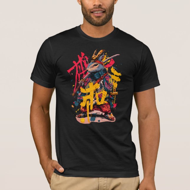 T-Shirt Samurai squirrel (Front)