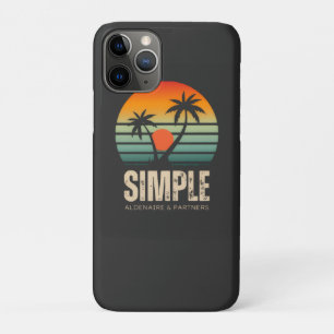 T-shirt Simple Sunset - Tropical vibes design Case-Mate iPhone Case