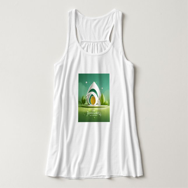 T-Shirt Singlet (Design Front)