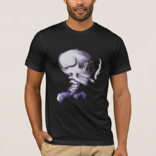 T-Shirt - Skull with Cigarette