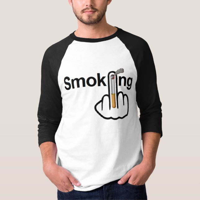 T-Shirt Smoking Flip (Front)