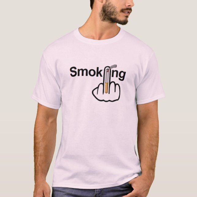 T-Shirt Smoking Flip (Front)