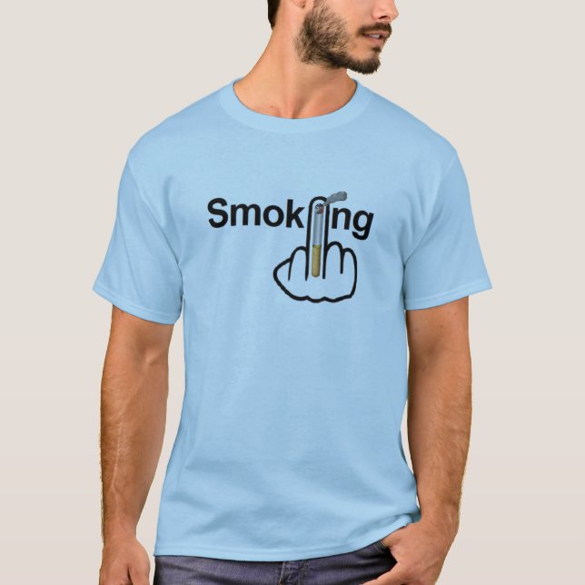 T-Shirt Smoking Flip (Front)