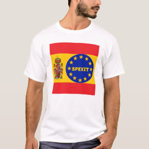 T-Shirt Spannish Flag EU Spexit