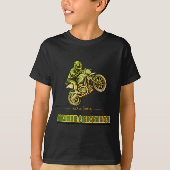 T-shirt Sports motorcycle  (Front)