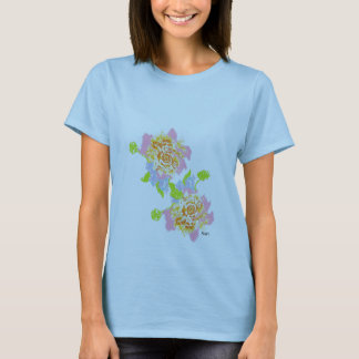T-Shirt : Spring Bouquet with Roses