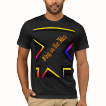 T-Shirt stay on the line