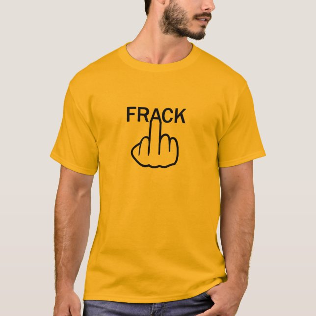 T-Shirt Stop Fracking (Front)