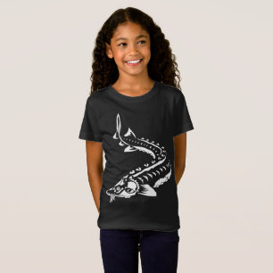 T-SHIRT -STURGEON FISH -LAKE STURGEON TRIBAL