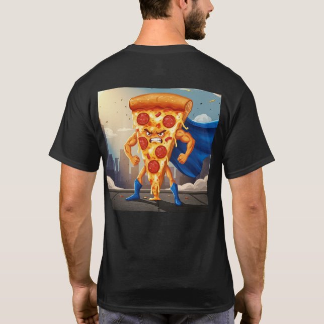 T-shirt Super Pizza (Back)