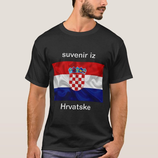T-shirt suvenir iz Hrvatske (Front)