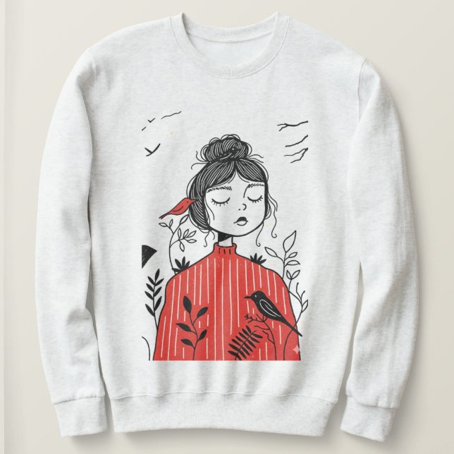 T-Shirt Sweatshirt (Design Front)