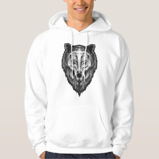 T-Shirt Sweatshirt with Guardian Spirit ( Wolf )