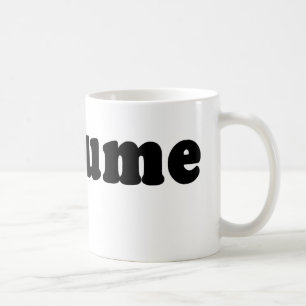 T shirt that just says COSTUME Coffee Mug
