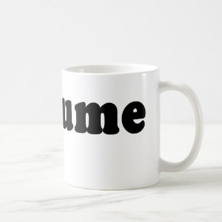 T shirt that just says COSTUME Coffee Mug