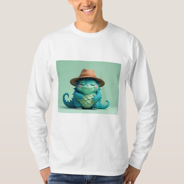 T-Shirt The Cool Monster with Hat (Front)