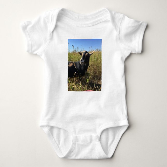 T-Shirt - The GOAT Baby Bodysuit (Front)