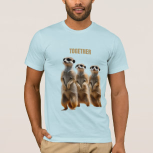 T-shirt The Power of Togetherness Meerkats