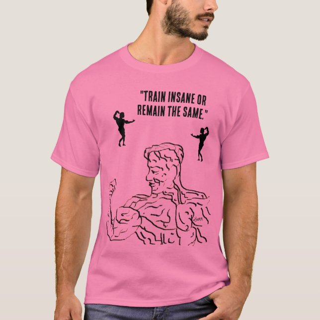 T-Shirt : train Insane  (Front)
