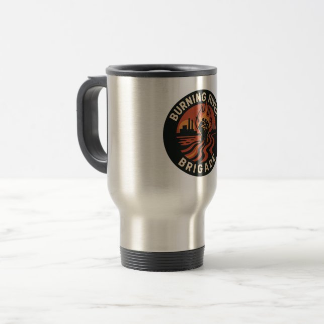 T-Shirt Travel Mug (Front Left)
