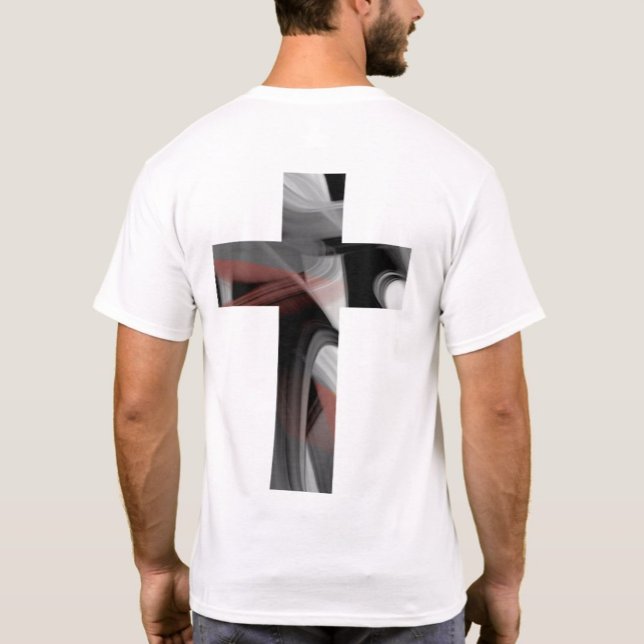 T-Shirt Trend Abstract Black White Powdery (Creator Uploaded)