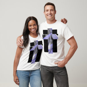 T-Shirt Trend Abstract Lavender Violet