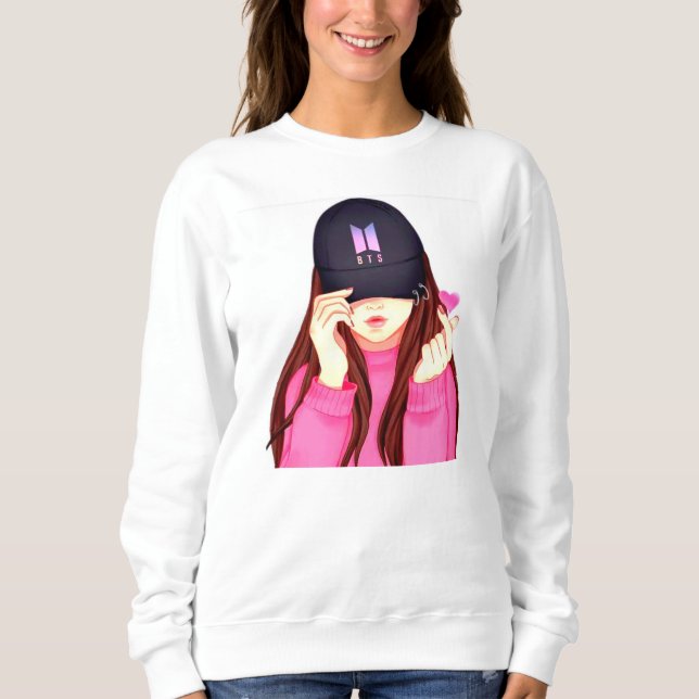 T-Shirt Trendy Women's Sweatshirts (Front)
