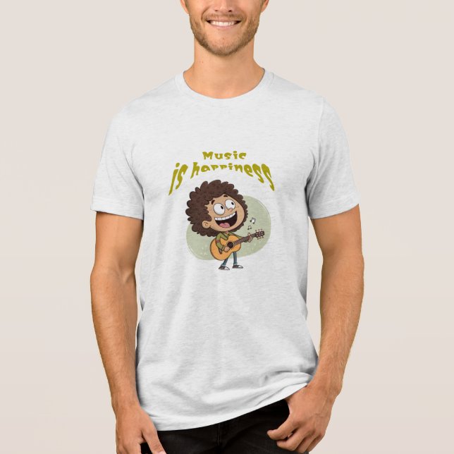 T-Shirt Tri-Blend Shirt (Front)