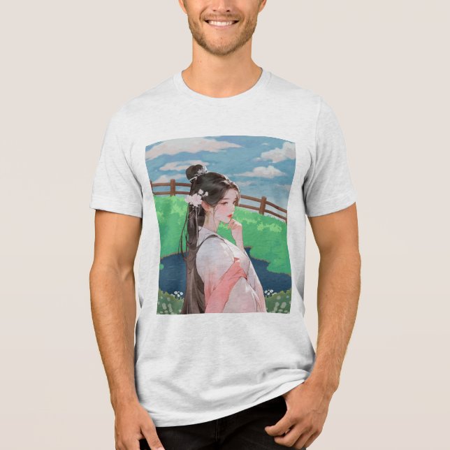 T-Shirt Tri-Blend Shirt (Front)