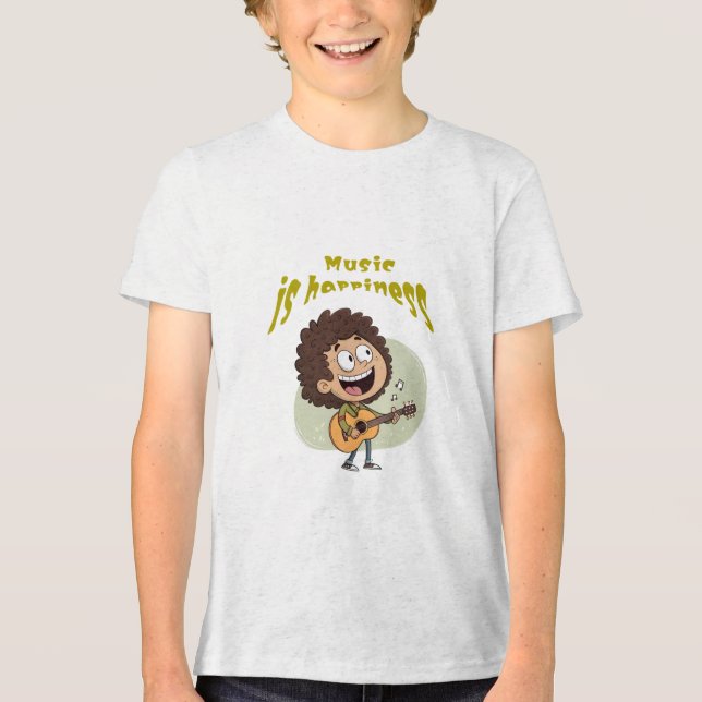 T-Shirt Tri-Blend Shirt (Front)