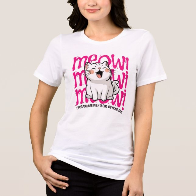 T-Shirt Tri-Blend Shirt (Front)