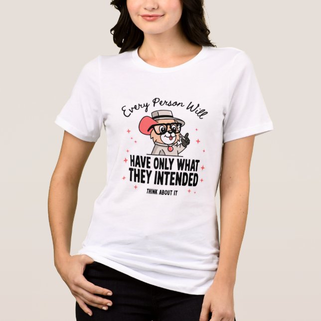 T-shirt Tri-Blend Shirt (Front)