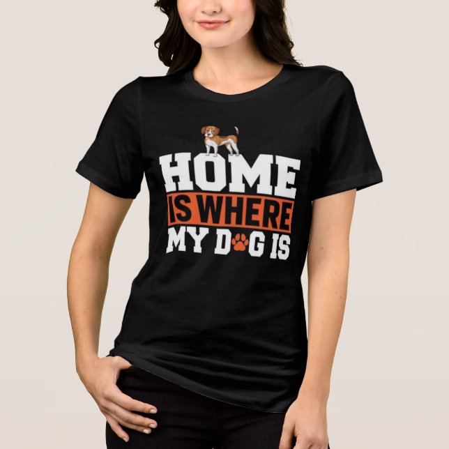T-Shirt Tri-Blend Shirt (Front)