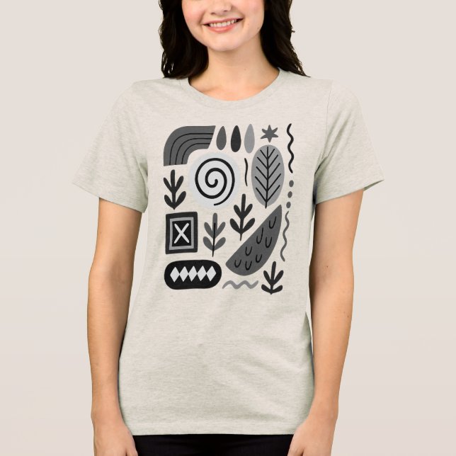 T-Shirt Tri-Blend Shirt (Front)