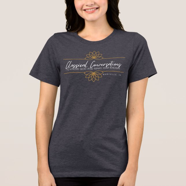T-Shirt Tri-Blend Shirt (Front)